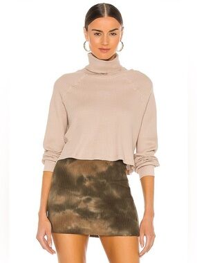 The Range Stark Waffle Knit Turtleneck Minimalist Cozy Quiet Luxury Small